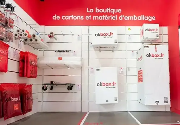 Boutique Okbox Poitiers cartons et matériel de déménagement