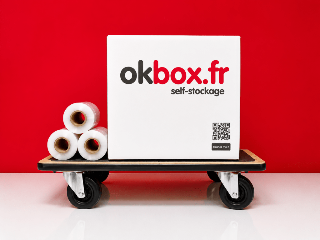 Chariot de manutention okbox selfstockage