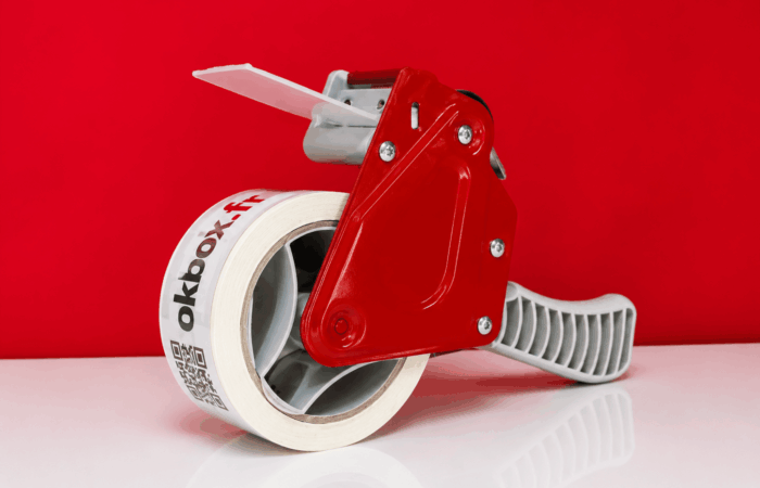 Devidoir pour adhesif okbox