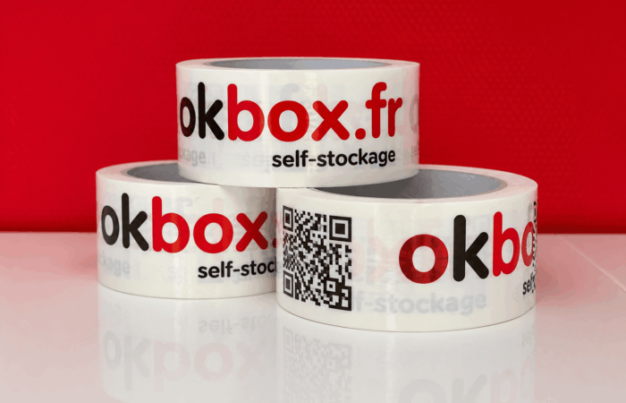 Rouleau adhesif okbox