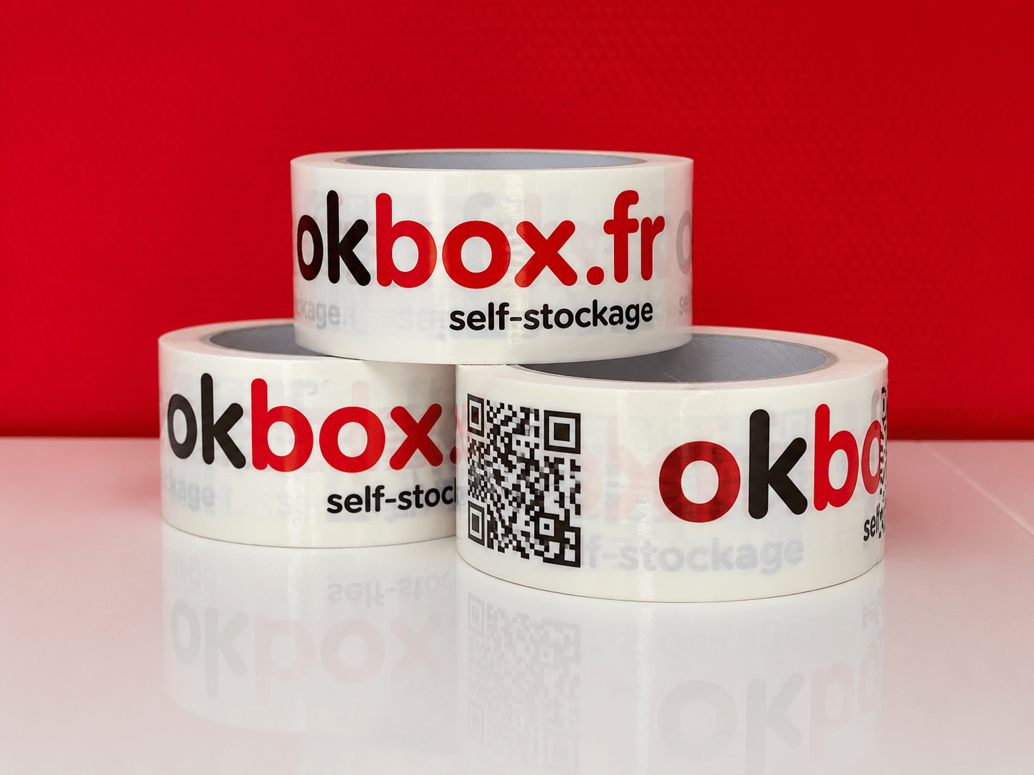 Rouleau adhesif okbox