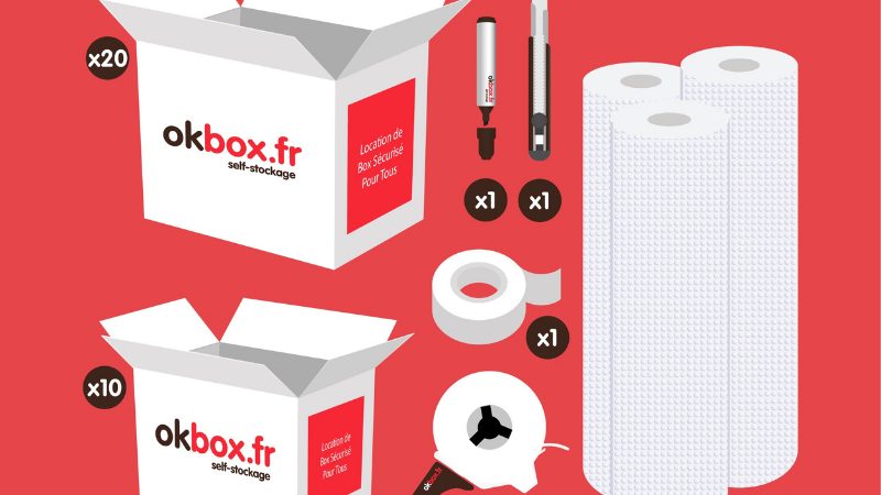 Box de self-stockage OKBOX