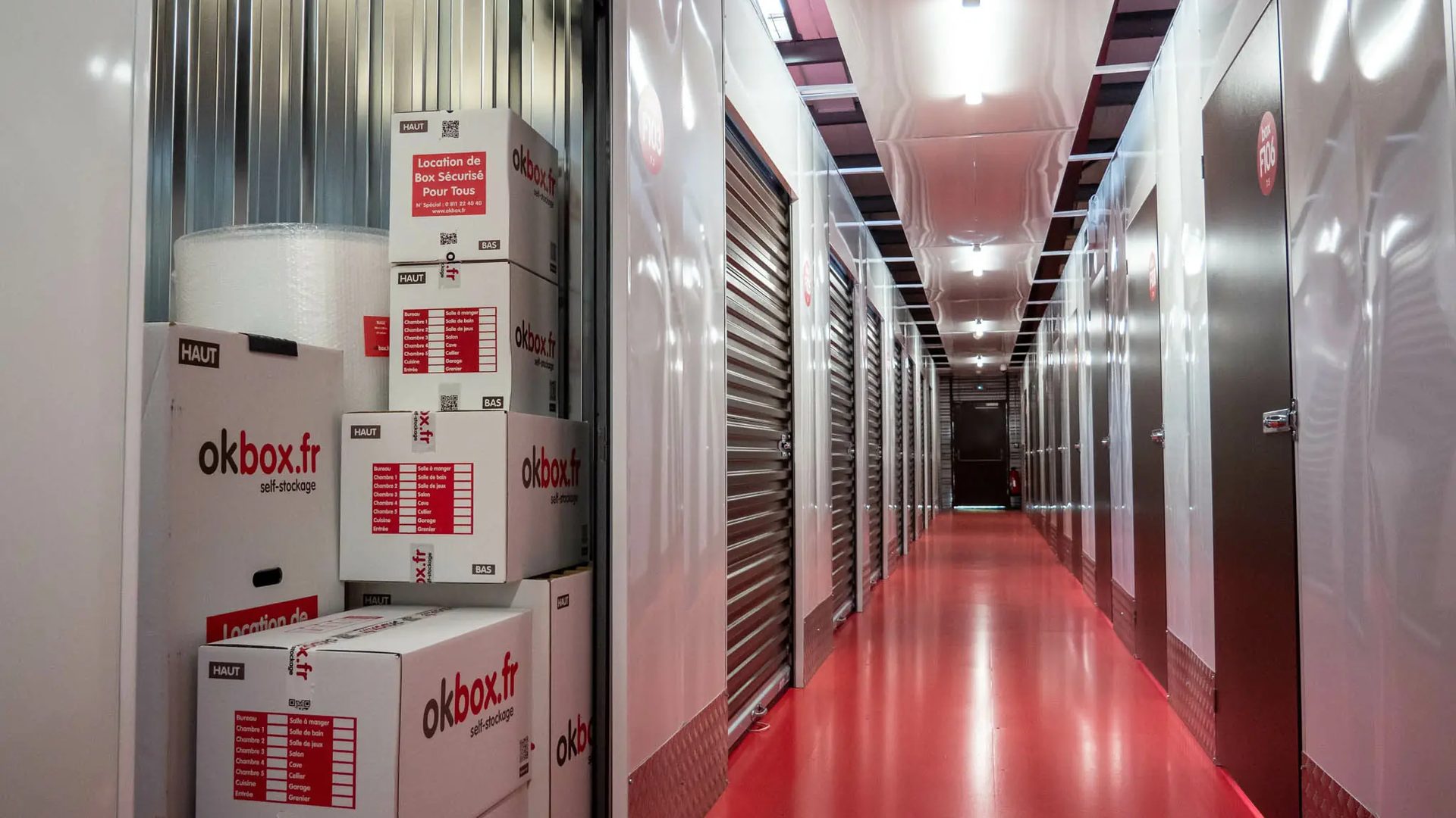 Box de self-stockage OKBOX